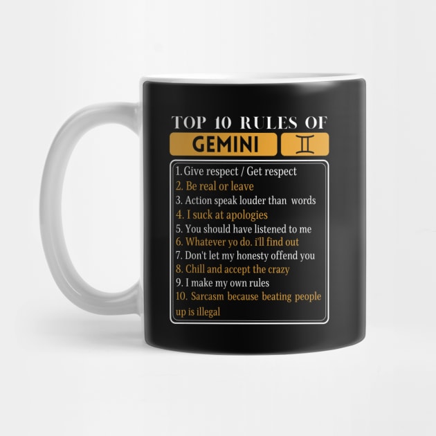 Top 10 Rules Of Gemini, Gemini Facts Traits by JustBeSatisfied